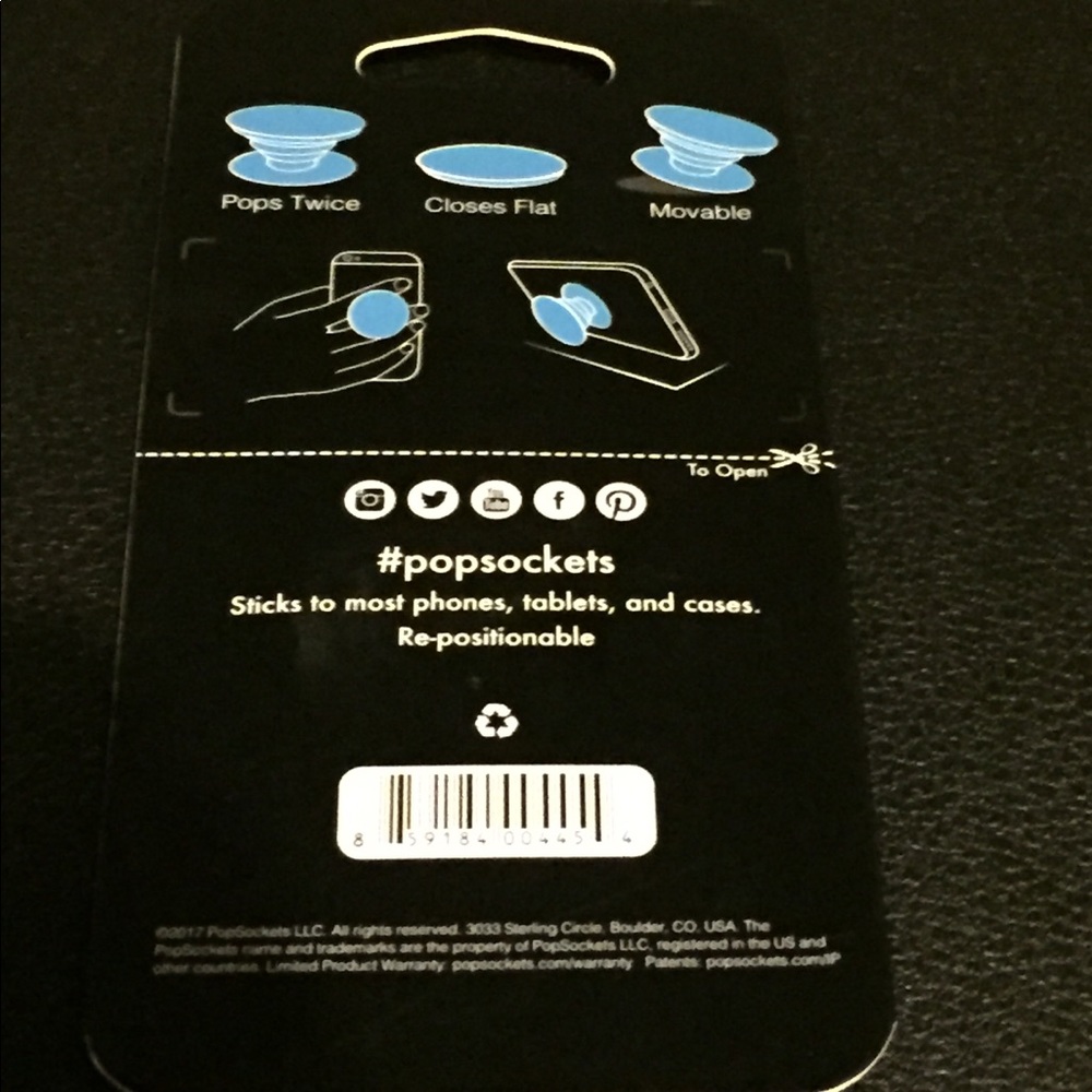 Pop sockets